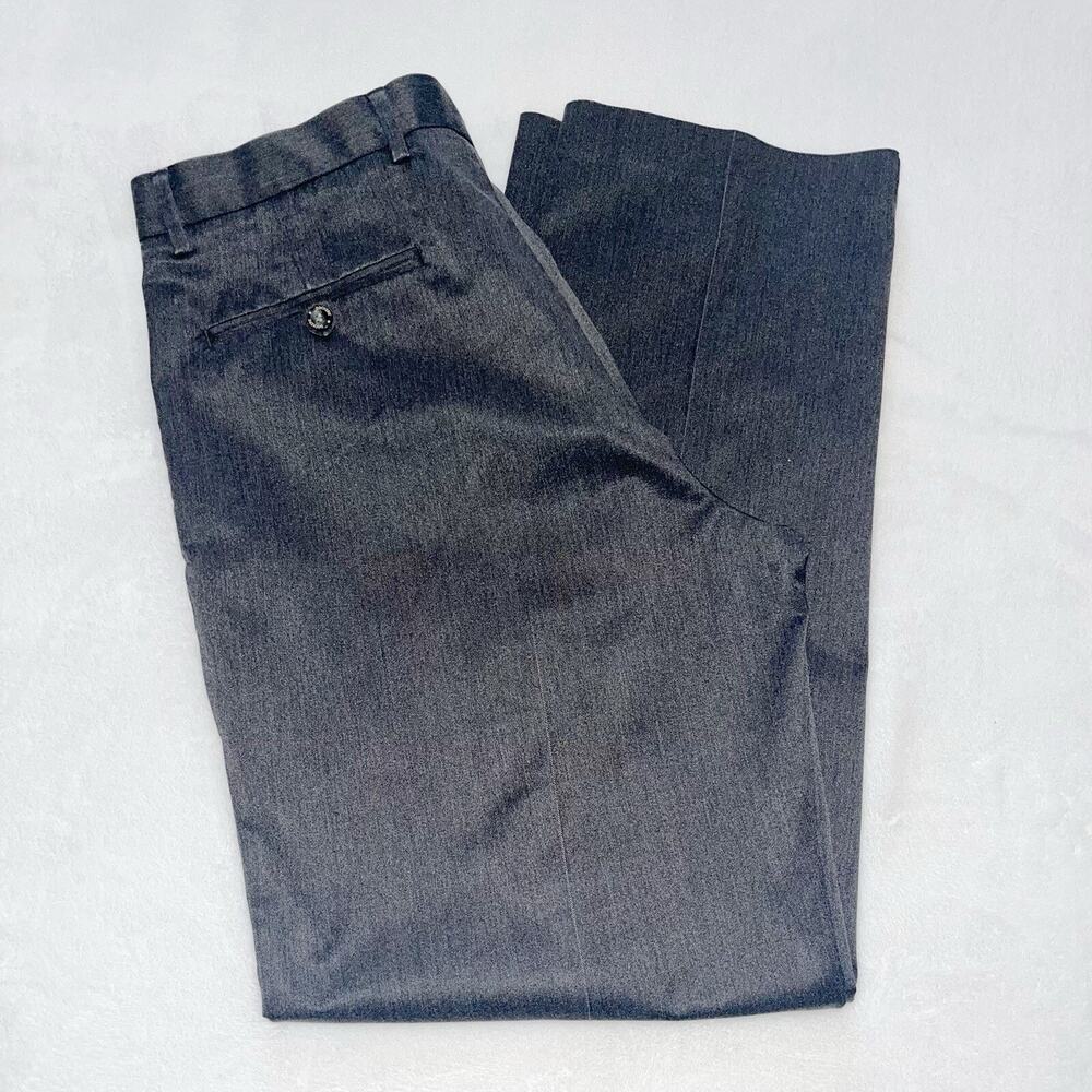 Dockers Mens Classic Fit Preppy Office Business Casual Pants - Gray, Size 36/32